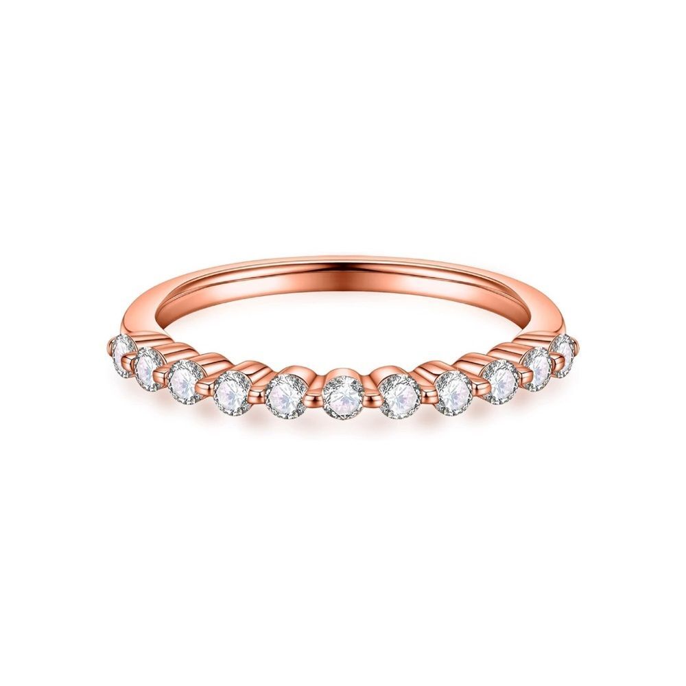 18k Diamond Half Eternity Ring